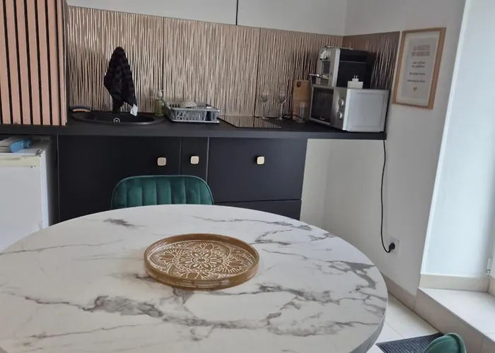 アパート La Longere Du Moulin, T2 Independant Equipe Avec Cuisine, Parking Individuel Avec Portail, Salon De Jardin, Belle Grande